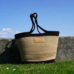 Flamencos bag, Jet Black, Medium