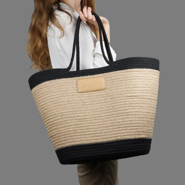 Flamencos bag, Jet black, Large