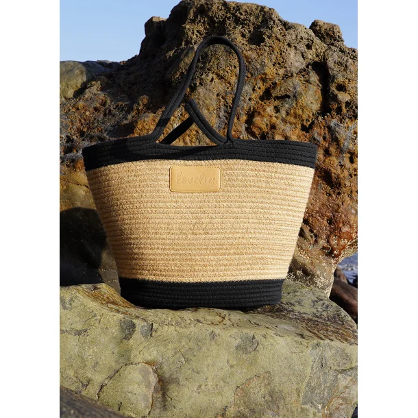 Flamencos bag, Jet Black, Medium