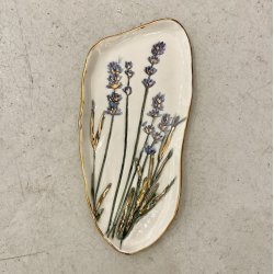 Lavendel smykkefade - Rund/Aflang