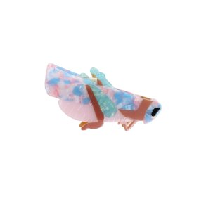 Hrklemme, Grshoppe, rosa/bl