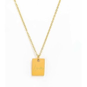 Love Necklace, guld