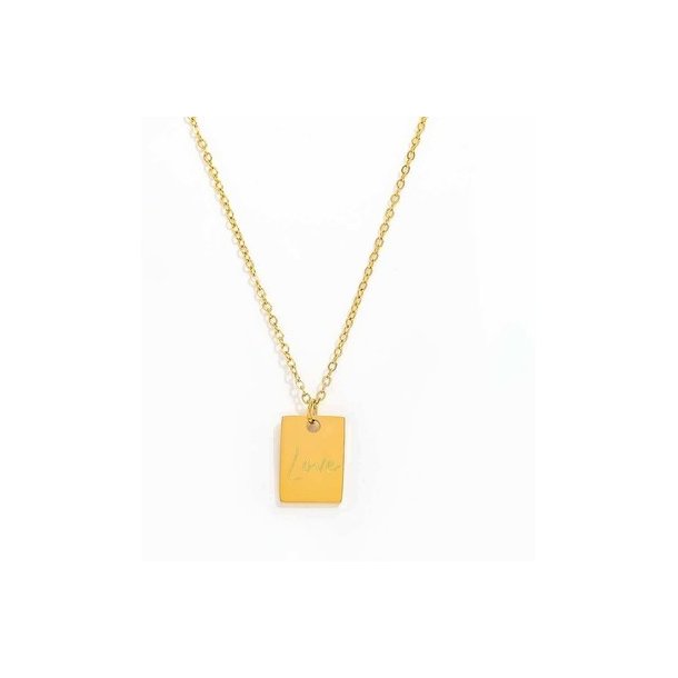 Love Necklace, guld