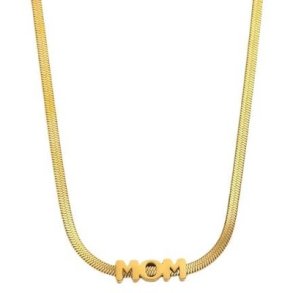 MOM snake Necklace