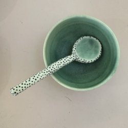 Saltkar m ske, lysegrn