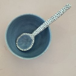 Saltkar m ske, lysebl