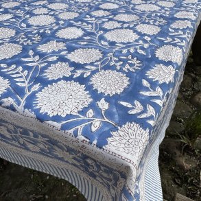 Dug, Bl/hvid, 2 strrelser