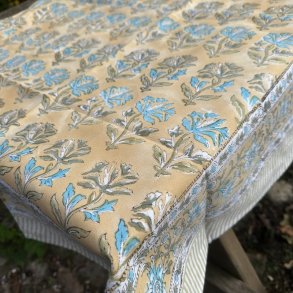 Dug, Beige/turkis, 2 strrelser