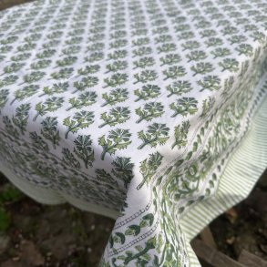 Dug, Grn/hvid, 2 strrelser