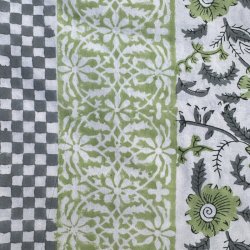 Dug, Gr/Lysegrn, 2 strrelser