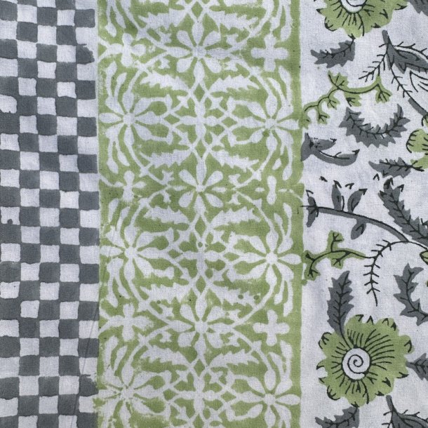 Dug, Gr/Lysegrn, 2 strrelser