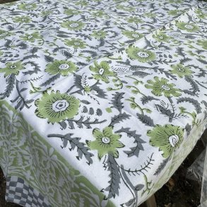 Dug, Gr/Lysegrn, 2 strrelser