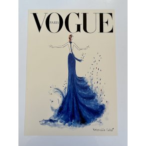 Vogue - Blue - Pink - A3+