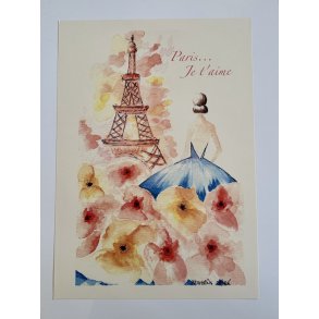 Paris Je taime - Fenetre - A3+