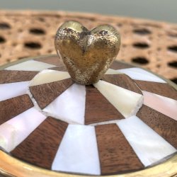 Cirkus box, stor, wood+hvid