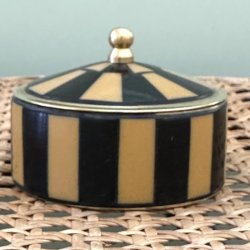 Cirkus box, stor, sort+hvid