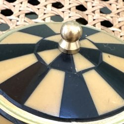 Cirkus box, stor, sort+hvid