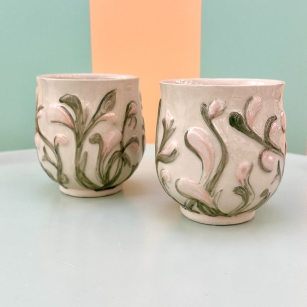 Fransk lilje kop, tofarvet