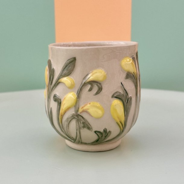 Fransk lilje kop, tofarvet