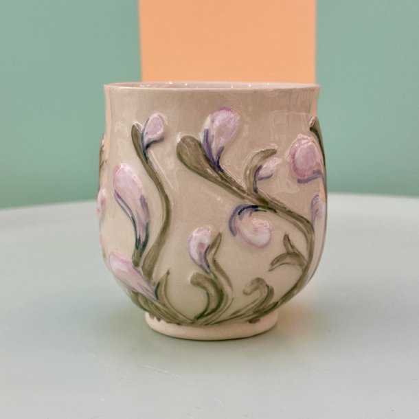 Fransk lilje kop, tofarvet