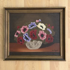 Maleri, franske anemoner