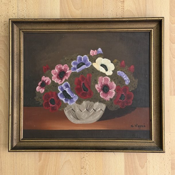 Maleri, franske anemoner