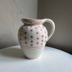 Kande, hvid m lyserd