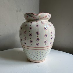 Kande, hvid m lyserd