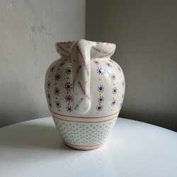 Kande, hvid m lyserd