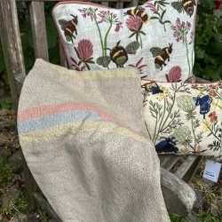 Plaid, Stribe uendelig, Pine/Natur