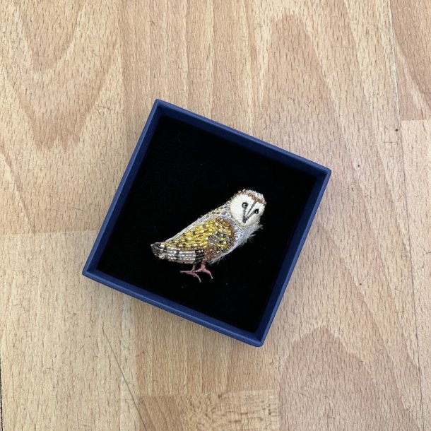 Guldugle broche