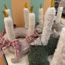Adventskrans, h�klet
