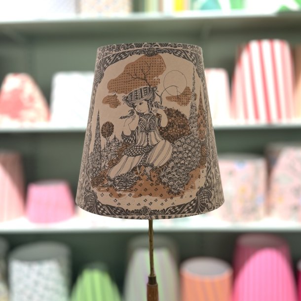 Brun/natur Wiinblad