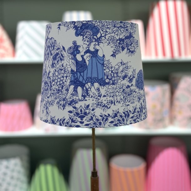 Hvid/Bl� Wiinblad