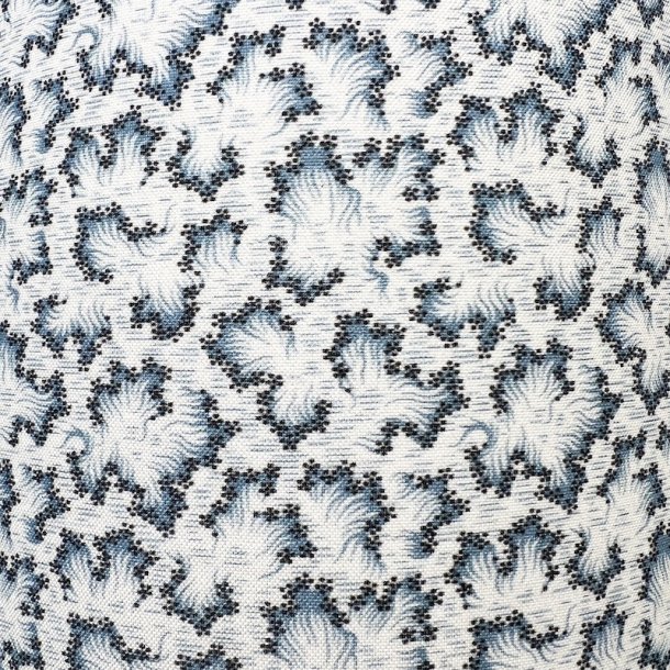 Nr 502 - Blue doodle