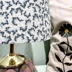 Nr 502 - Blue doodle