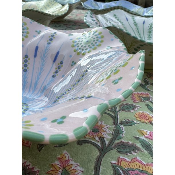 Salatskl, lyserd/lysebl