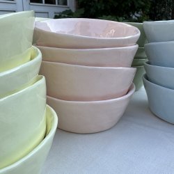 Lyserd skl, lyserd let blomst, 14x5