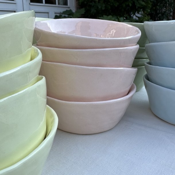 Lyserd skl, lyserd let blomst, 14x5