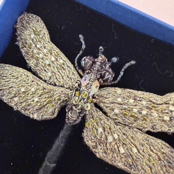 Trovelore vintage glider broche