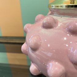 Bordlampe, lyserde bobler