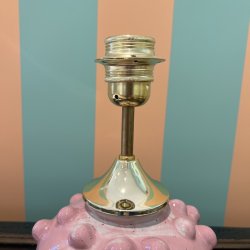 Bordlampe, lyserde bobler