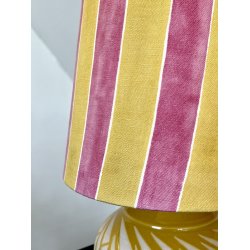 Nr 337 - Plante farvede gule/pink striber