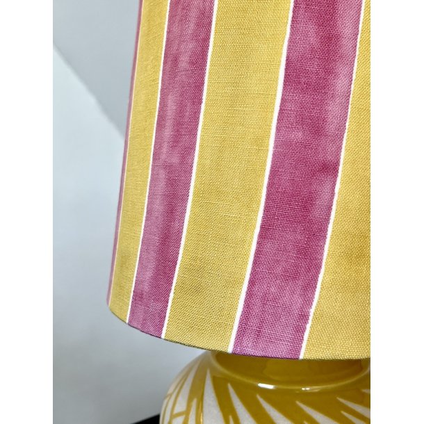 Nr 337 - Plante farvede gule/pink striber