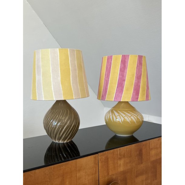 Nr 337 - Plante farvede gule/pink striber