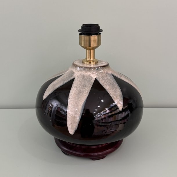 Bordlampe, Kuglelampe, keramik