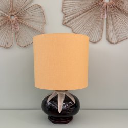 Bordlampe, Kuglelampe, keramik