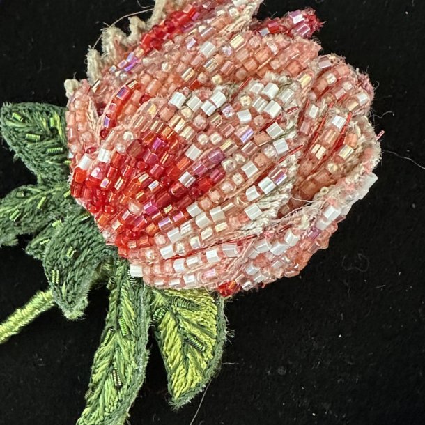Garden Peony broche