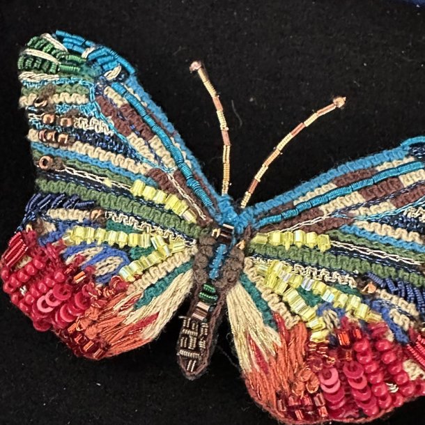 Cepora Jewel butterfly broche