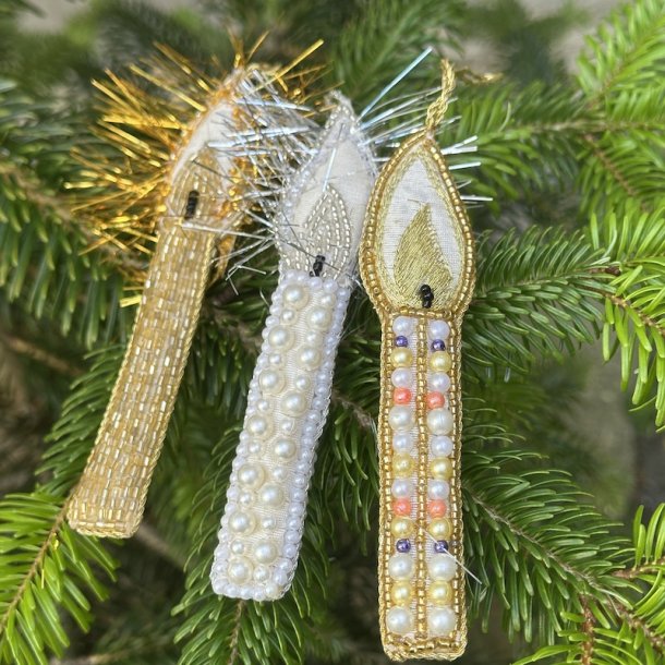 Julelys, Confetti perler